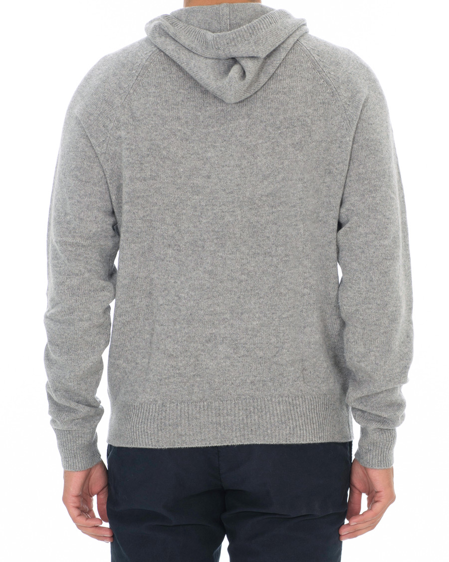 Herr | Tröjor | Soft Goat | Cashmere Chunky Hoodie Grey