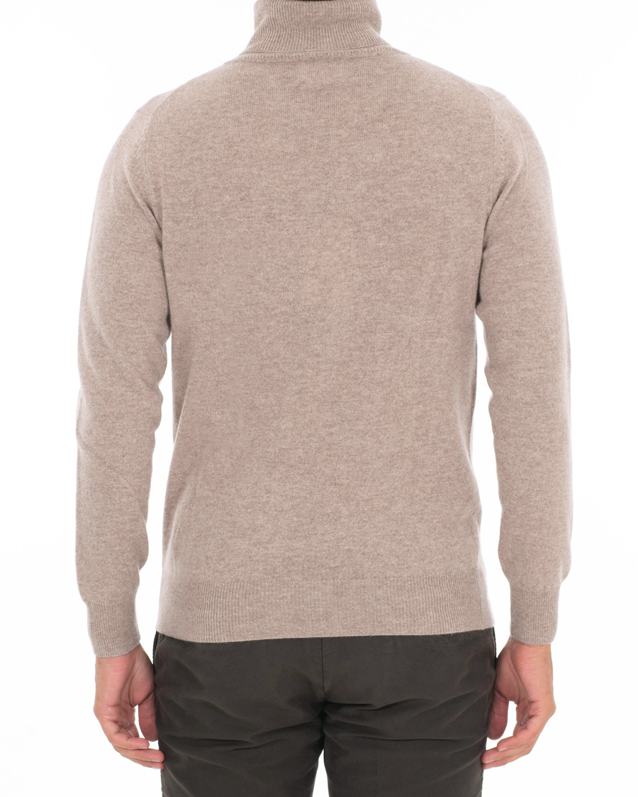 Herr | Tröjor | Soft Goat | Cashmere Turtleneck Toast