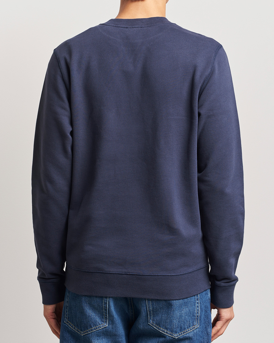 Herr | Tröjor | Sunspel | Loopback Sweatshirt Navy