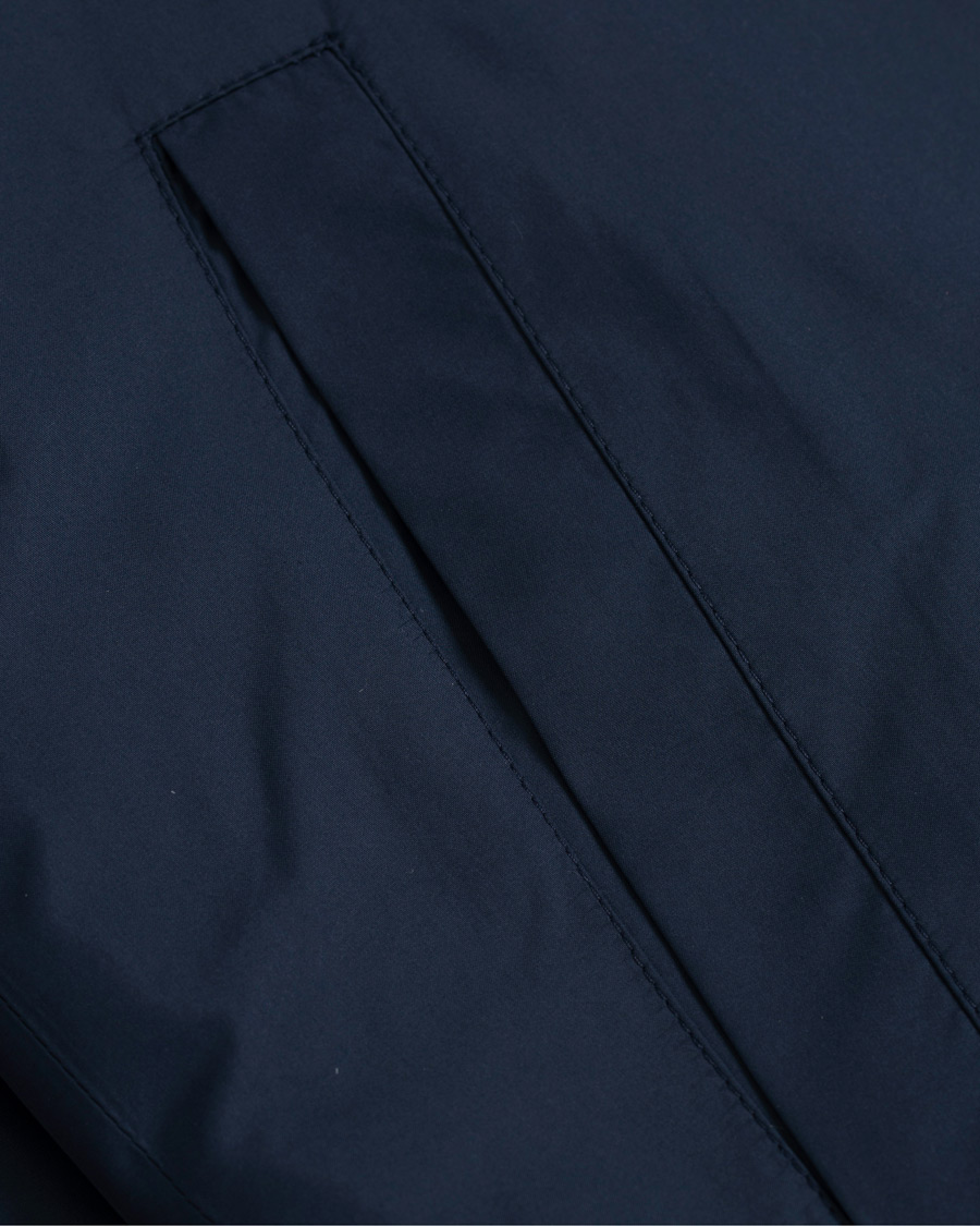 Herr | Jackor | Sunspel | Padded Full Zip Gilet Navy