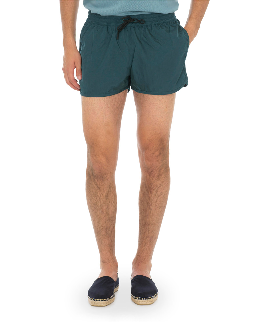 Herr | Badbyxor | CDLP | Piscina Short Length Swim Shorts Bellagio Blue