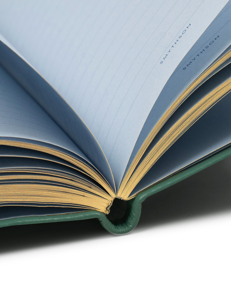 Herr | Smythson Panama Notebook Sea Green Make It Happen | Smythson | Panama Notebook Sea Green Make It Happen