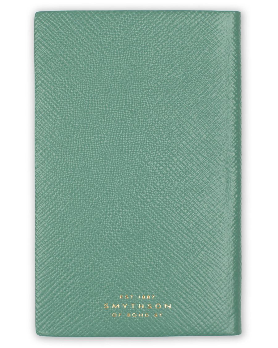 Herr | Smythson Panama Notebook Sea Green Make It Happen | Smythson | Panama Notebook Sea Green Make It Happen
