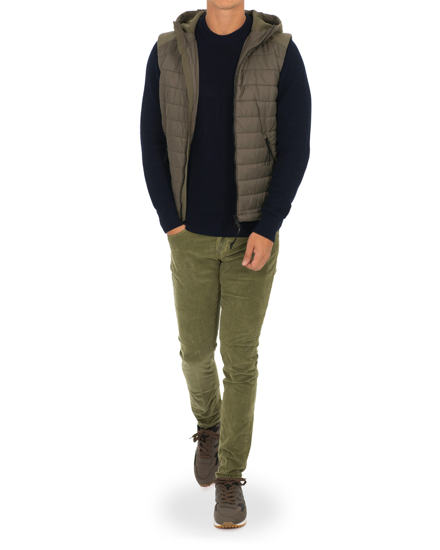Herr | Byxor | Dondup | George Corduroy Trousers Green
