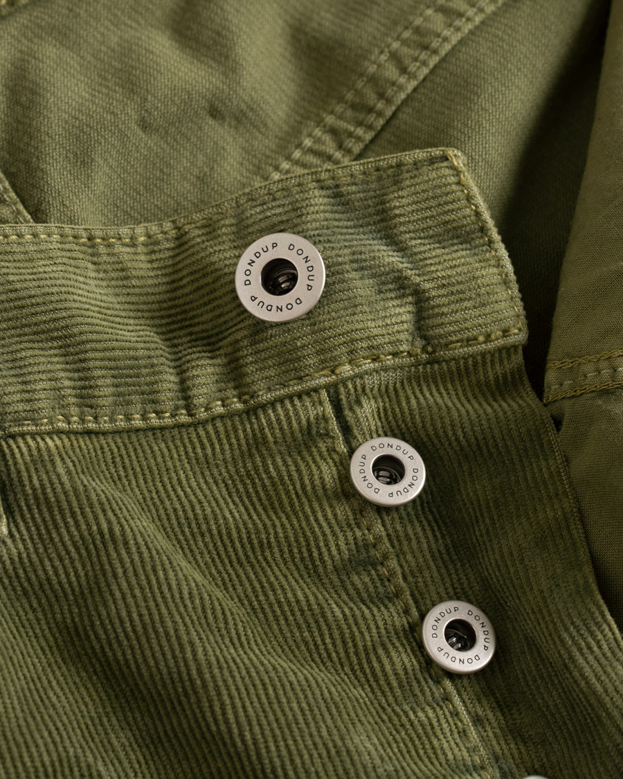 Herr | Byxor | Dondup | George Corduroy Trousers Green