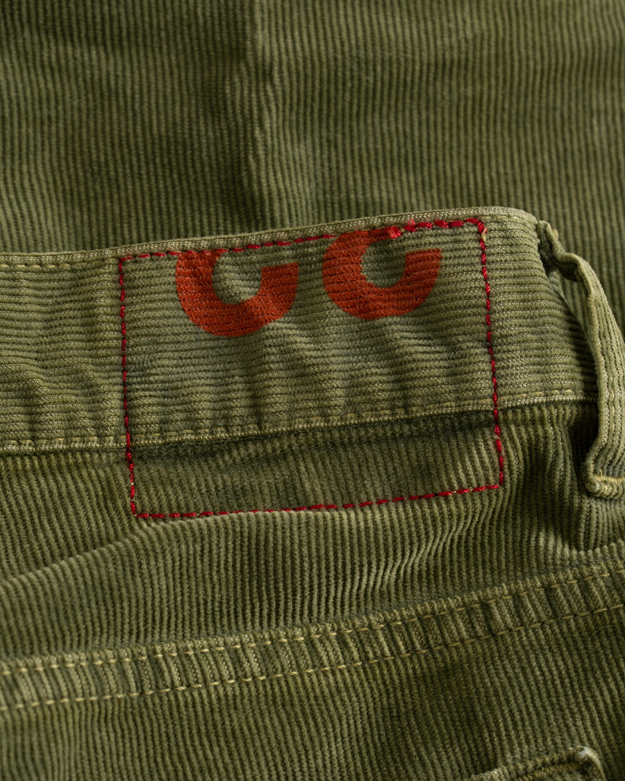 Herr | Byxor | Dondup | George Corduroy Trousers Green