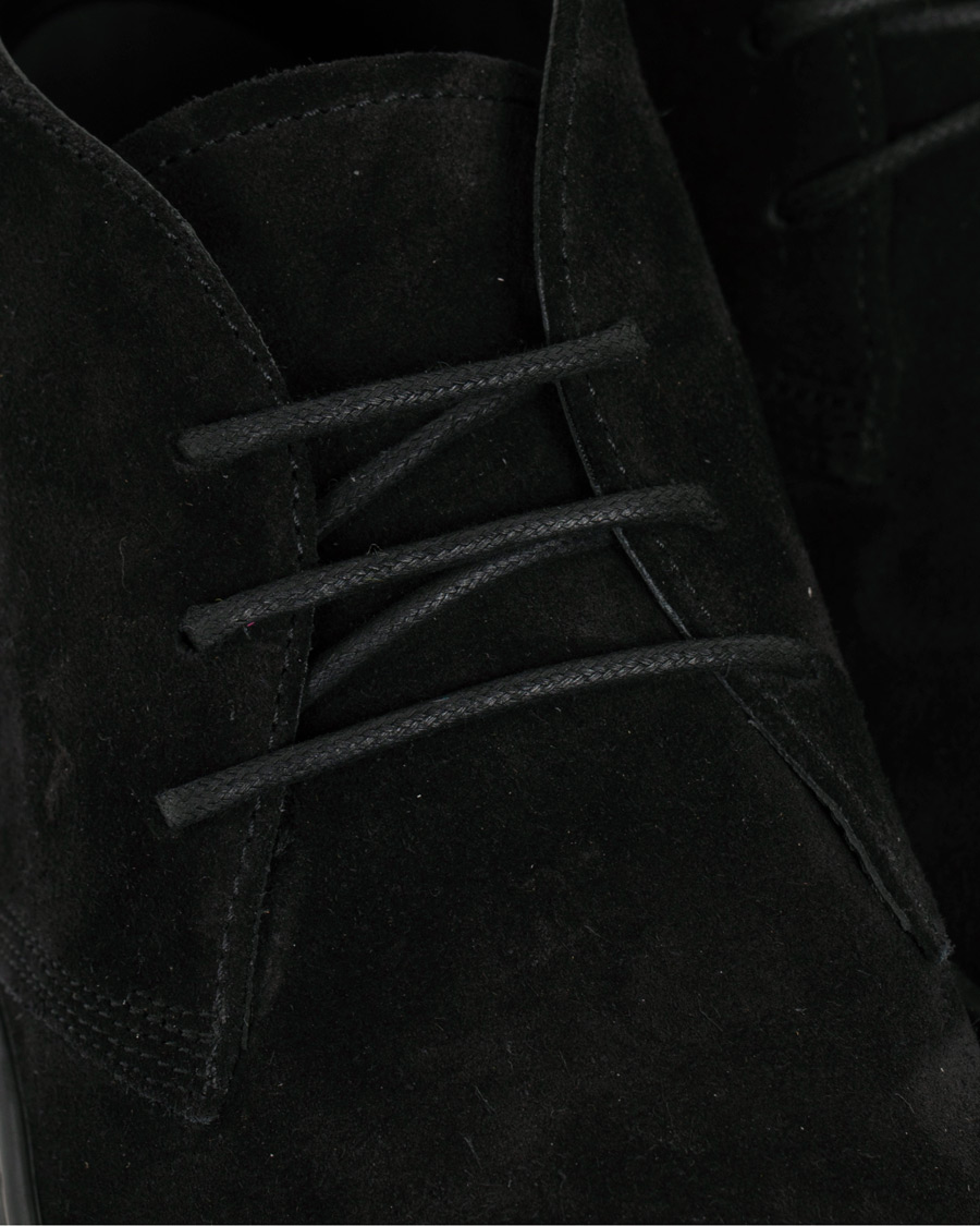 Herr | Tod's Polacco Casetta Chukka Boot Black Suede | Tod's | Polacco Casetta Chukka Boot Black Suede