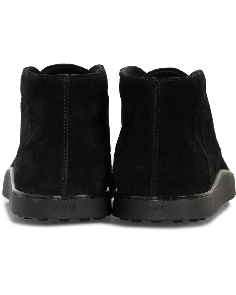 Herr | Tod's Polacco Casetta Chukka Boot Black Suede | Tod's | Polacco Casetta Chukka Boot Black Suede
