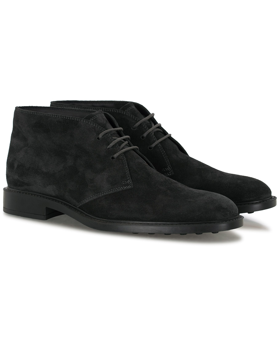 Herr | Tod's Desert Boot Dark Grey Suede | Tod's | Desert Boot Dark Grey Suede
