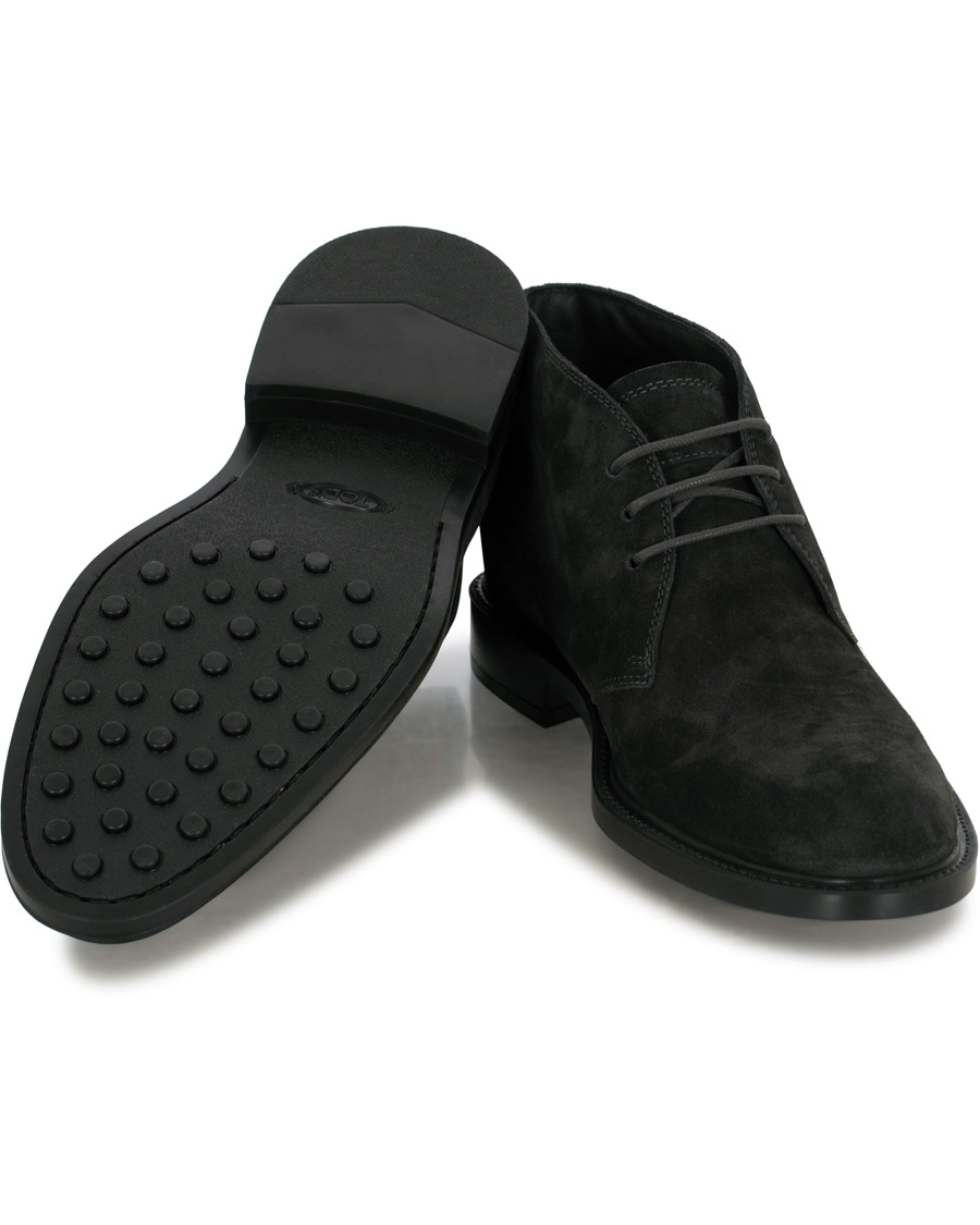 Herr | Tod's Desert Boot Dark Grey Suede | Tod's | Desert Boot Dark Grey Suede