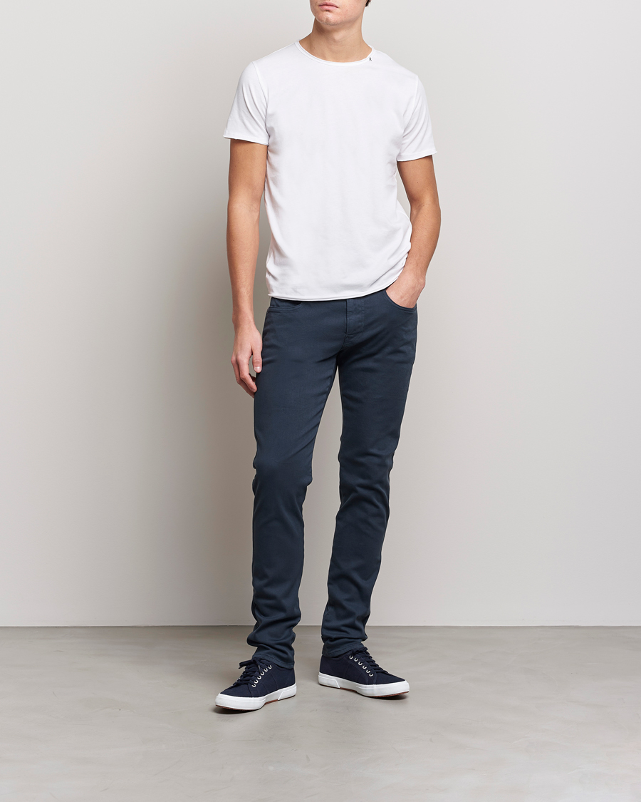 Herr | Byxor | Replay | Anbass Hyperflex X.Lite 5-Pocket Pants Blue
