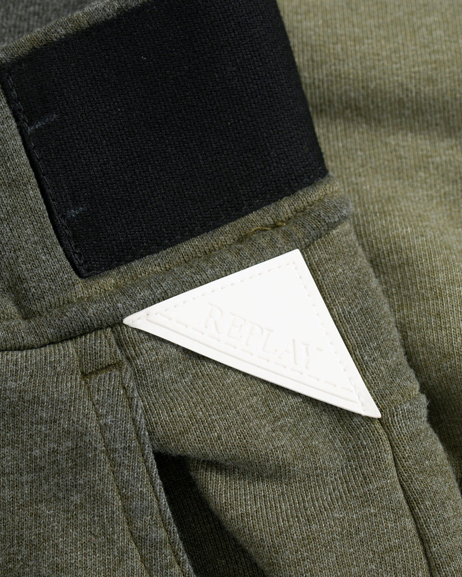 Herr | Byxor | Replay | SportLab Sweatpants Military Green