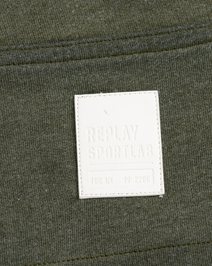Herr | Byxor | Replay | SportLab Sweatpants Military Green
