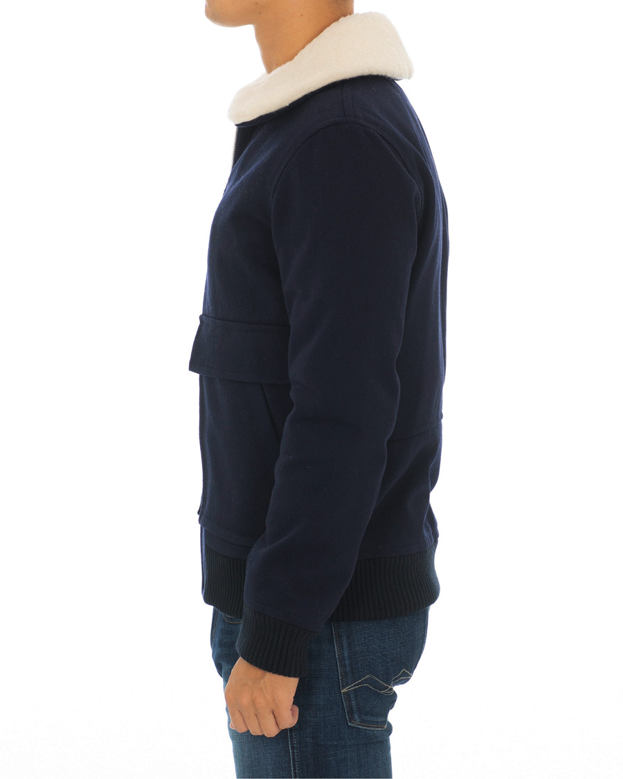 Herr | Jackor | A.P.C. | Blouson Bronze Jacket Marine