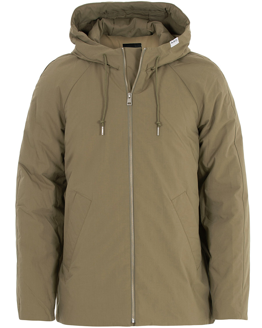 Herr | Jackor | A.P.C. | East Parka Khaki Green