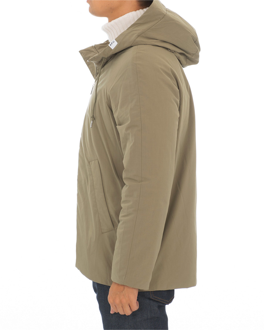 Herr | Jackor | A.P.C. | East Parka Khaki Green