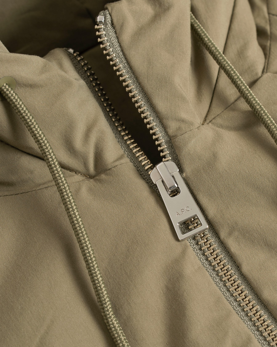 Herr | Jackor | A.P.C. | East Parka Khaki Green