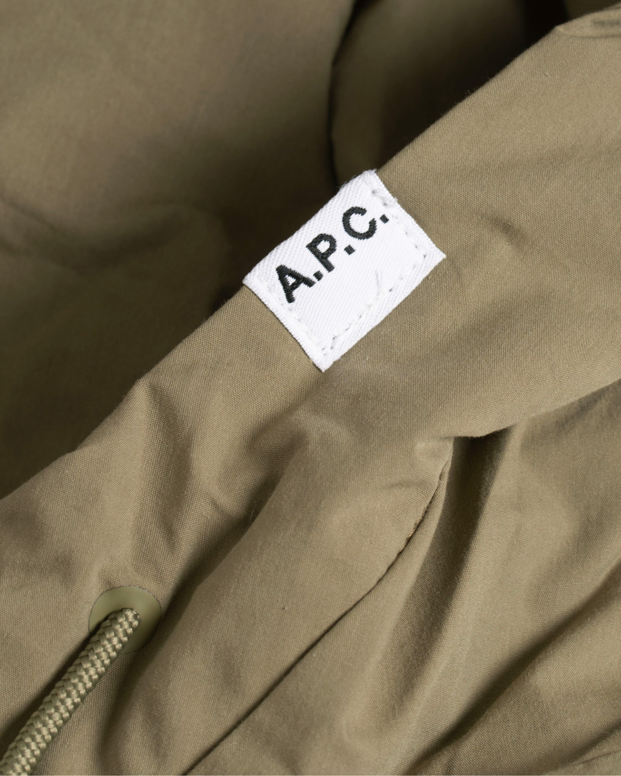 Herr | Jackor | A.P.C. | East Parka Khaki Green
