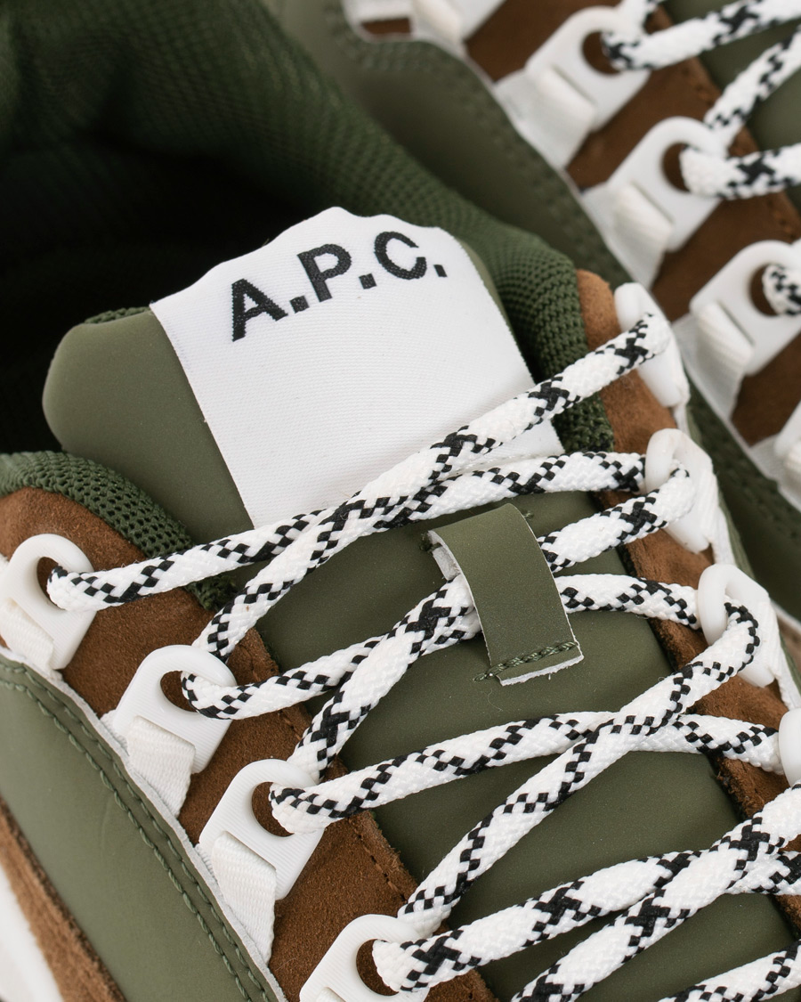 Herr | A.P.C. Jay Sneaker Khaki Green | A.P.C. | Jay Sneaker Khaki Green