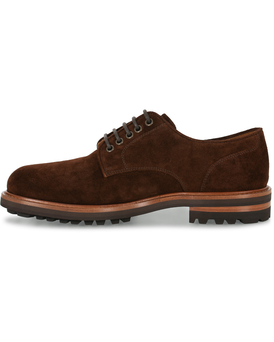 Herr | Brunello Cucinelli Plain Toe Derby Brown Suede | Brunello Cucinelli | Plain Toe Derby Brown Suede
