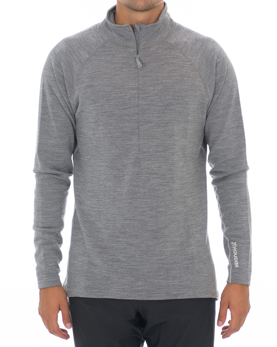 Herr | Tröjor | Houdini | Wooler Halfzip College Grey/Haze