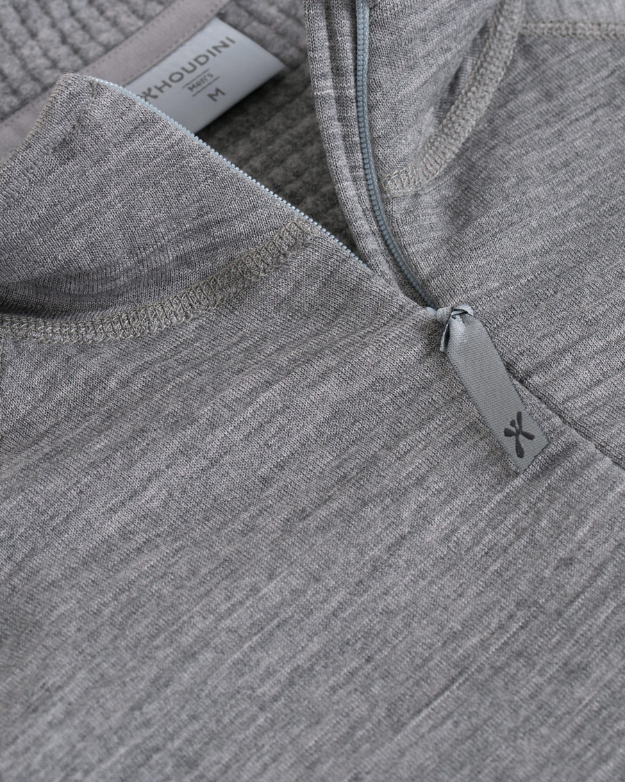 Herr | Tröjor | Houdini | Wooler Halfzip College Grey/Haze
