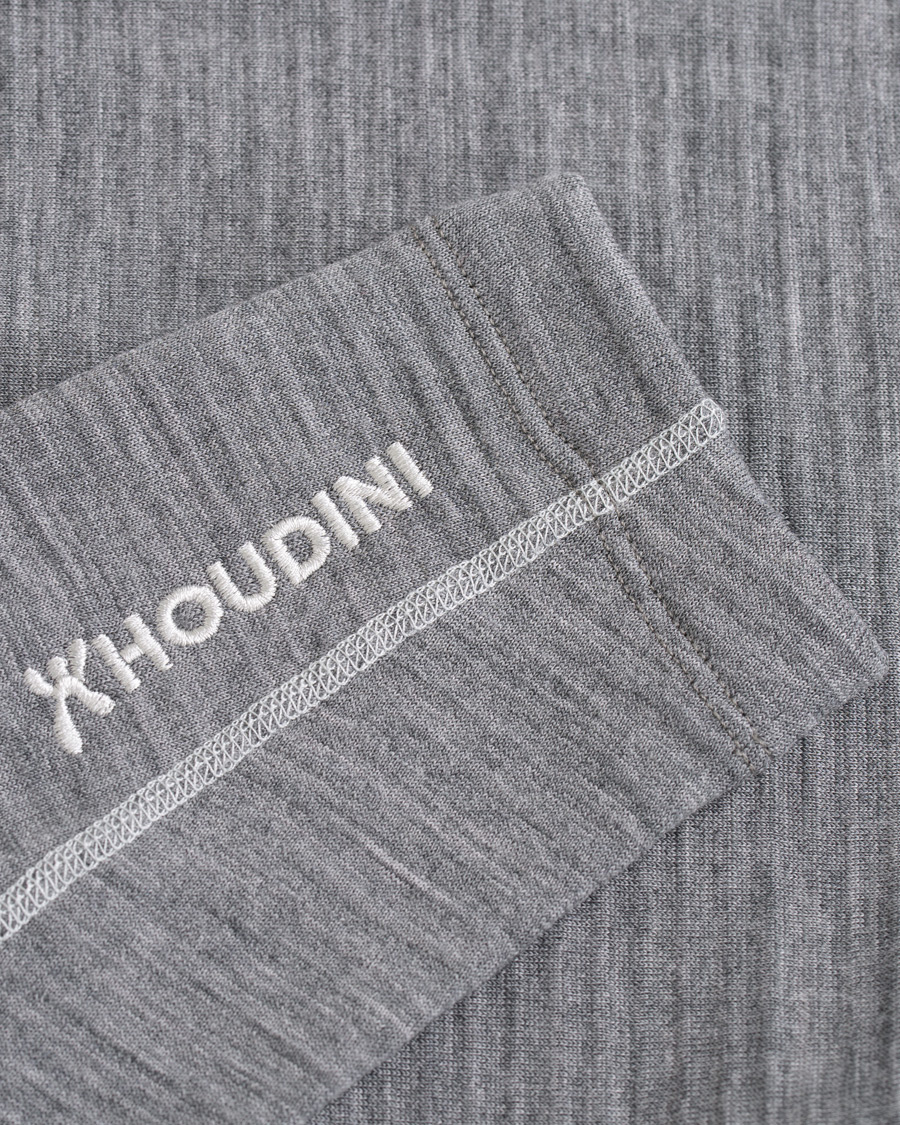 Herr | Tröjor | Houdini | Wooler Halfzip College Grey/Haze