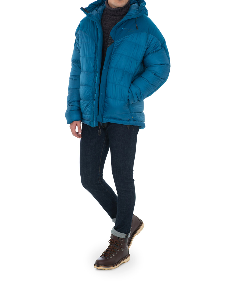 Herr | Jackor | Klättermusen | Bore 2.0 Mountain Expedition Down Jacket Blue Sapphire