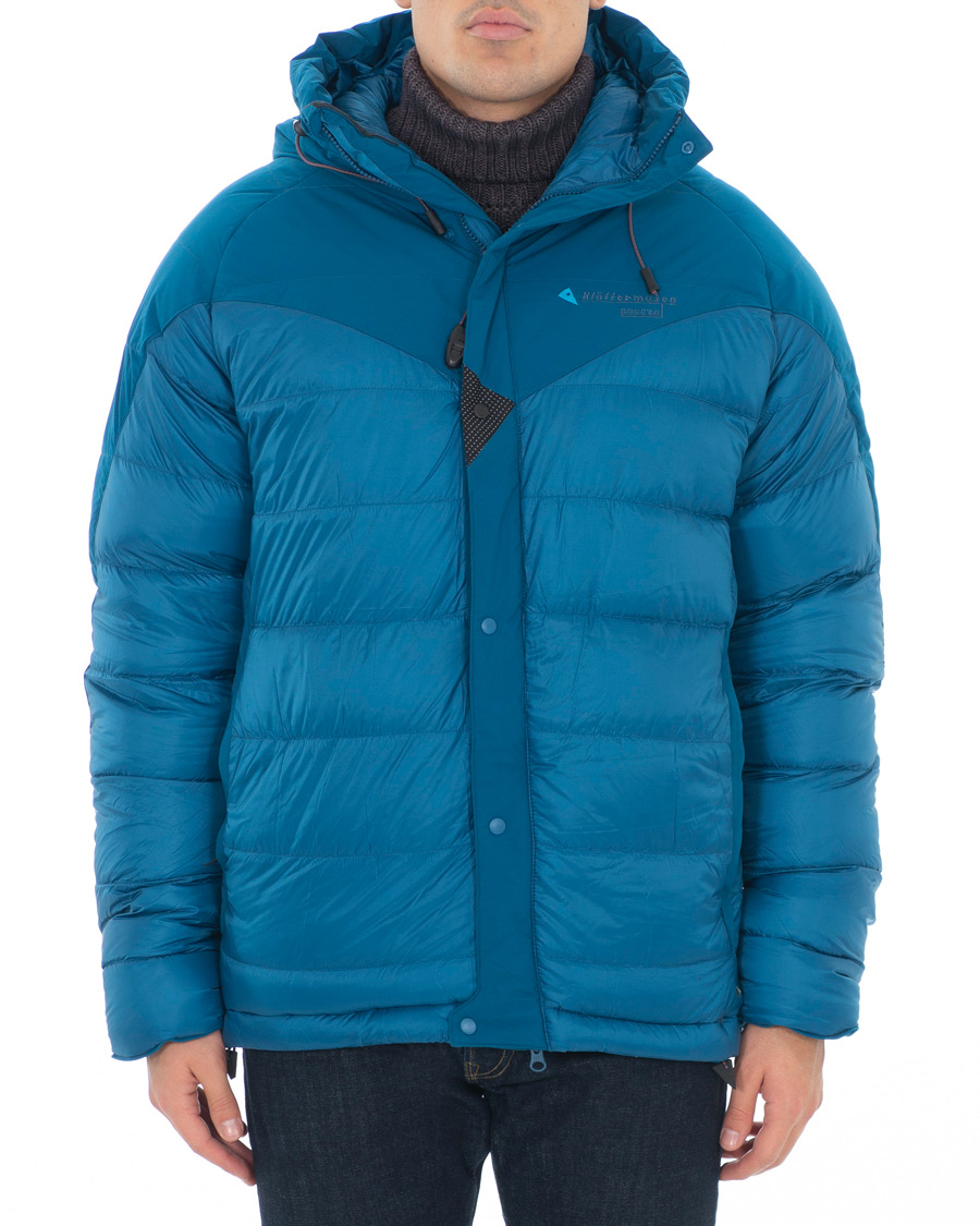 Herr | Jackor | Klättermusen | Bore 2.0 Mountain Expedition Down Jacket Blue Sapphire