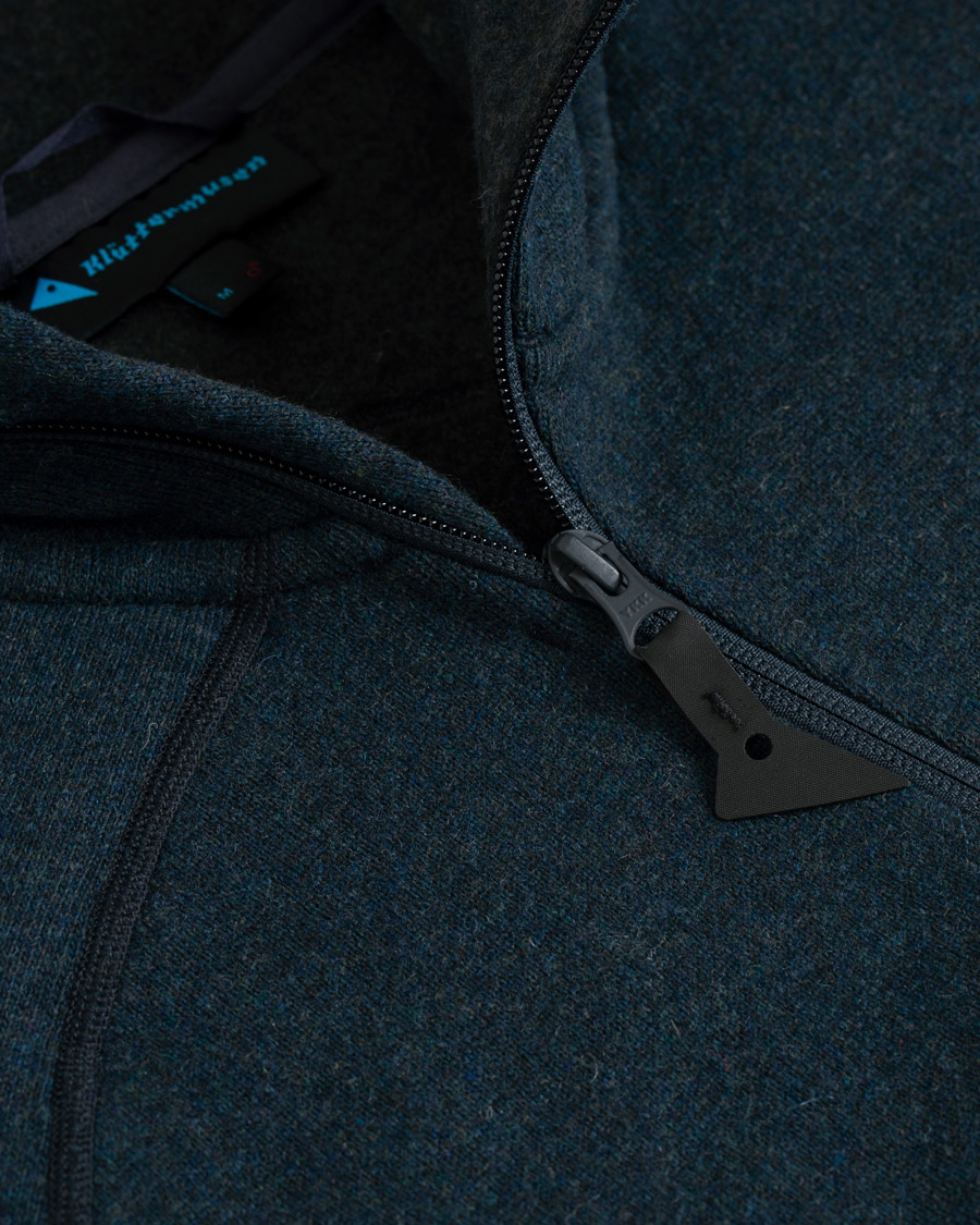 Herr | Tröjor | Klättermusen | Balder Thermal Mid-Layer Hoodie Storm Blue
