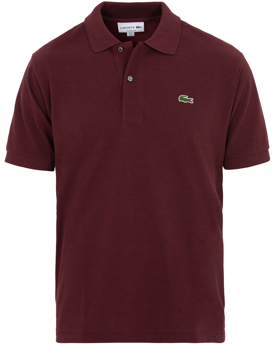 Herr | Pikéer | Lacoste | Original Polo Melange Piké Vine Chine
