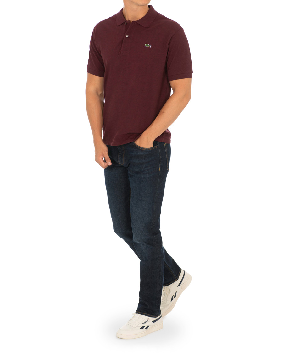 Herr | Pikéer | Lacoste | Original Polo Melange Piké Vine Chine