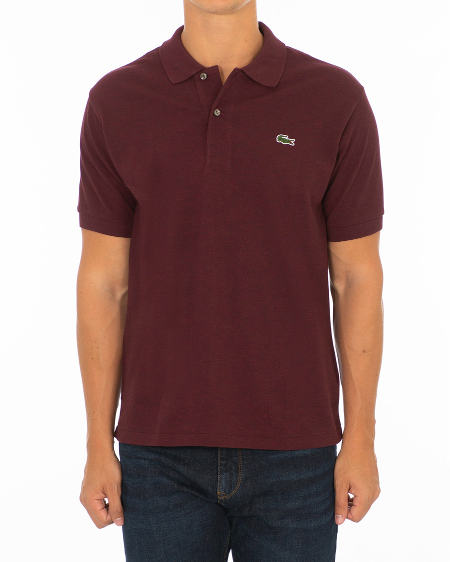 Herr | Pikéer | Lacoste | Original Polo Melange Piké Vine Chine