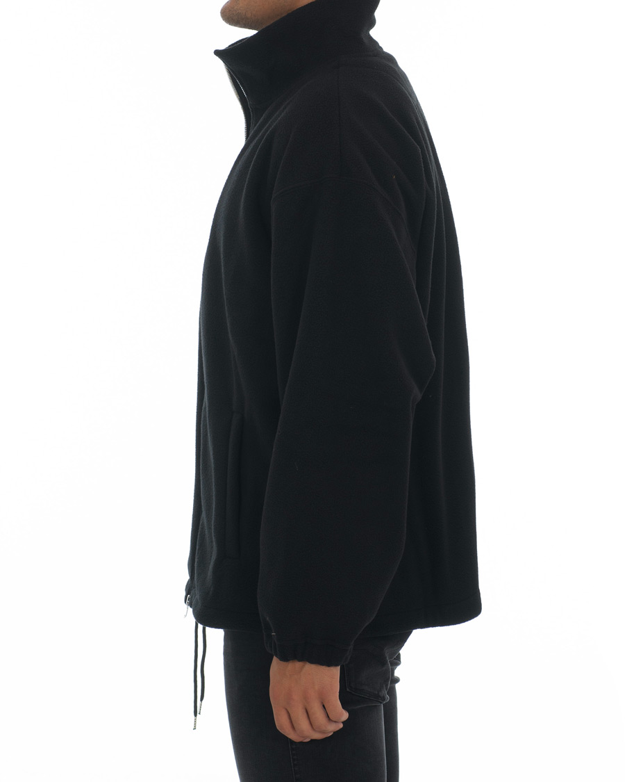 Herr | Tröjor | Our Legacy | Zip Funnel Fleece Jacket Black