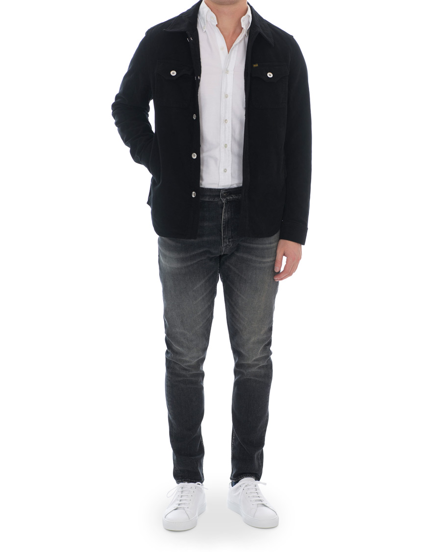 Herr | Jeans | Tiger of Sweden Jeans | Pistolero Nigther Stretch Jeans Black Washed