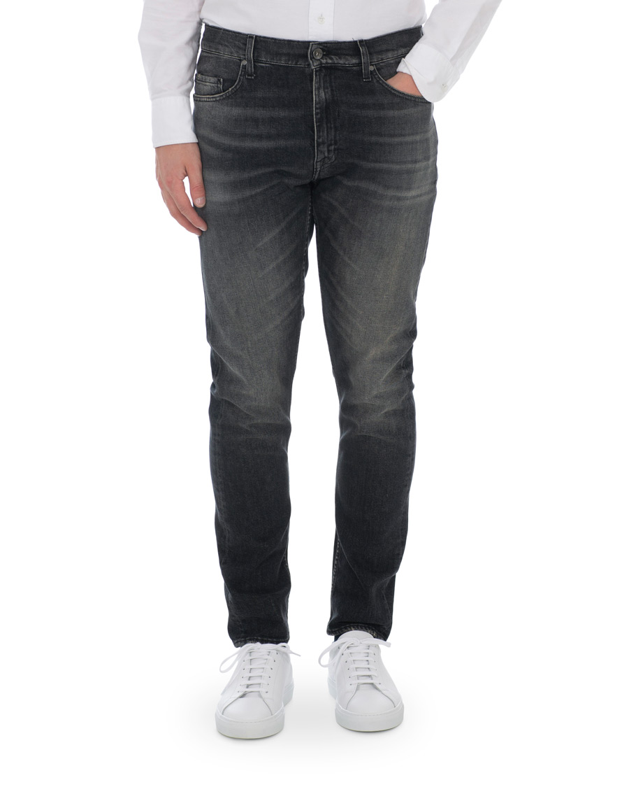 Herr | Jeans | Tiger of Sweden Jeans | Pistolero Nigther Stretch Jeans Black Washed