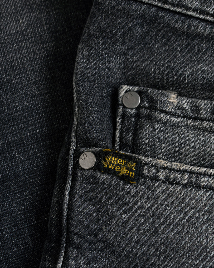 Herr | Jeans | Tiger of Sweden Jeans | Pistolero Nigther Stretch Jeans Black Washed