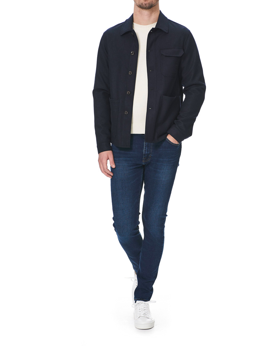 Herr | Jeans | Tiger of Sweden | Evolve Charm Superstretch Jeans Blue