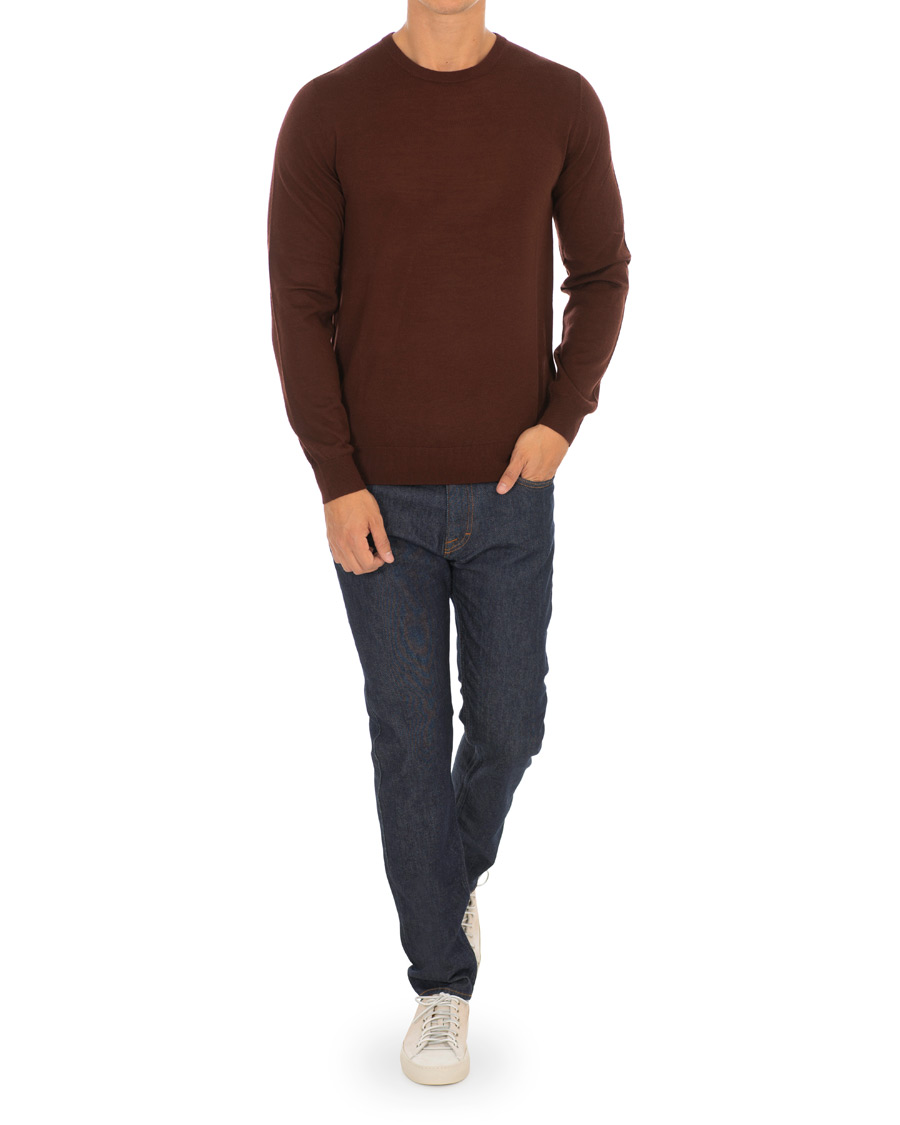 Herr | Jeans | Tiger of Sweden Jeans | Rex Ohia Stretch Jeans Mid Blue
