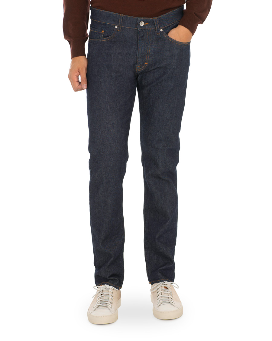 Herr | Jeans | Tiger of Sweden Jeans | Rex Ohia Stretch Jeans Mid Blue