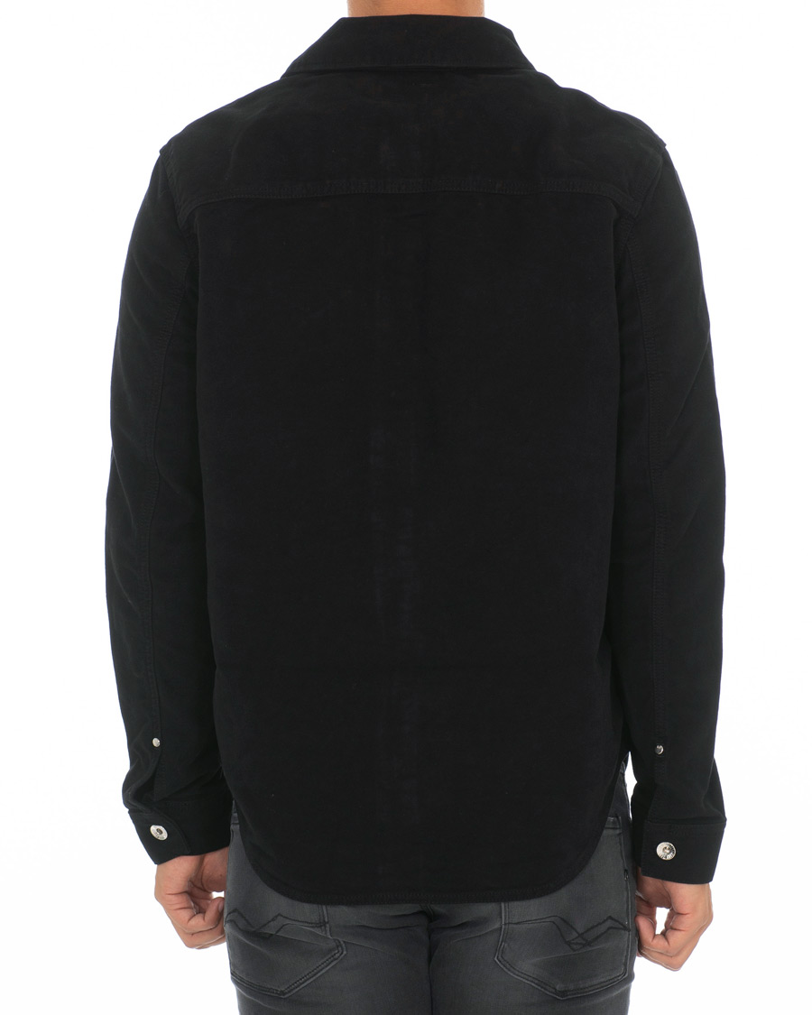 Herr | Jackor | Tiger of Sweden Jeans | Get Moleskin Denim Jacket Black