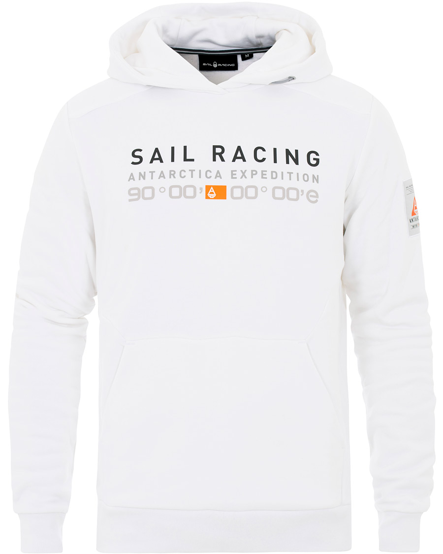 Herr | Tröjor | Sail Racing | Antarctica Hoodie White