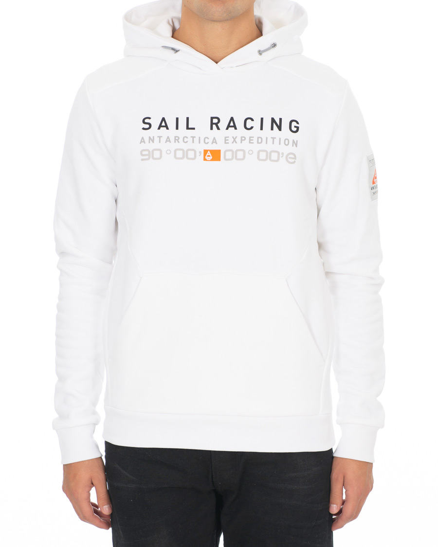 Herr | Tröjor | Sail Racing | Antarctica Hoodie White