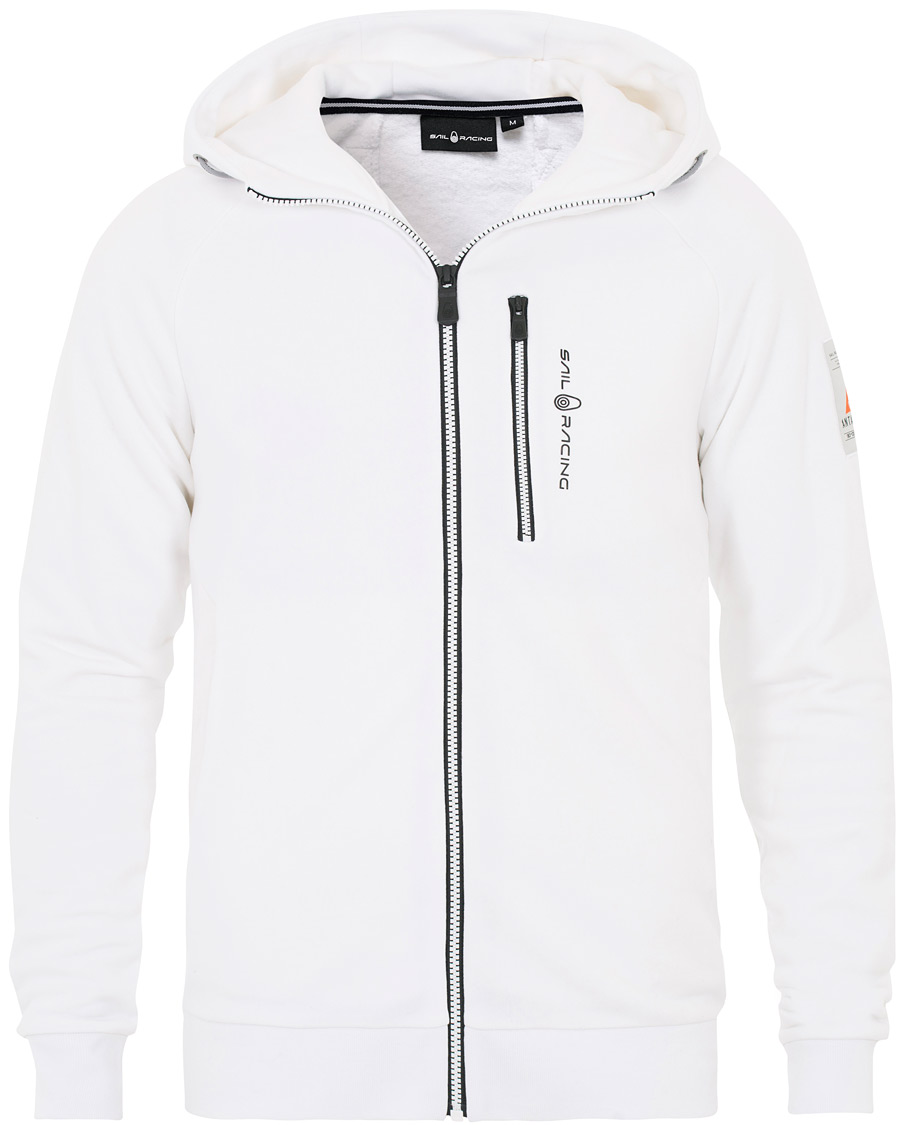 Herr | Tröjor | Sail Racing | Antarctica Full Zip Hoodie White
