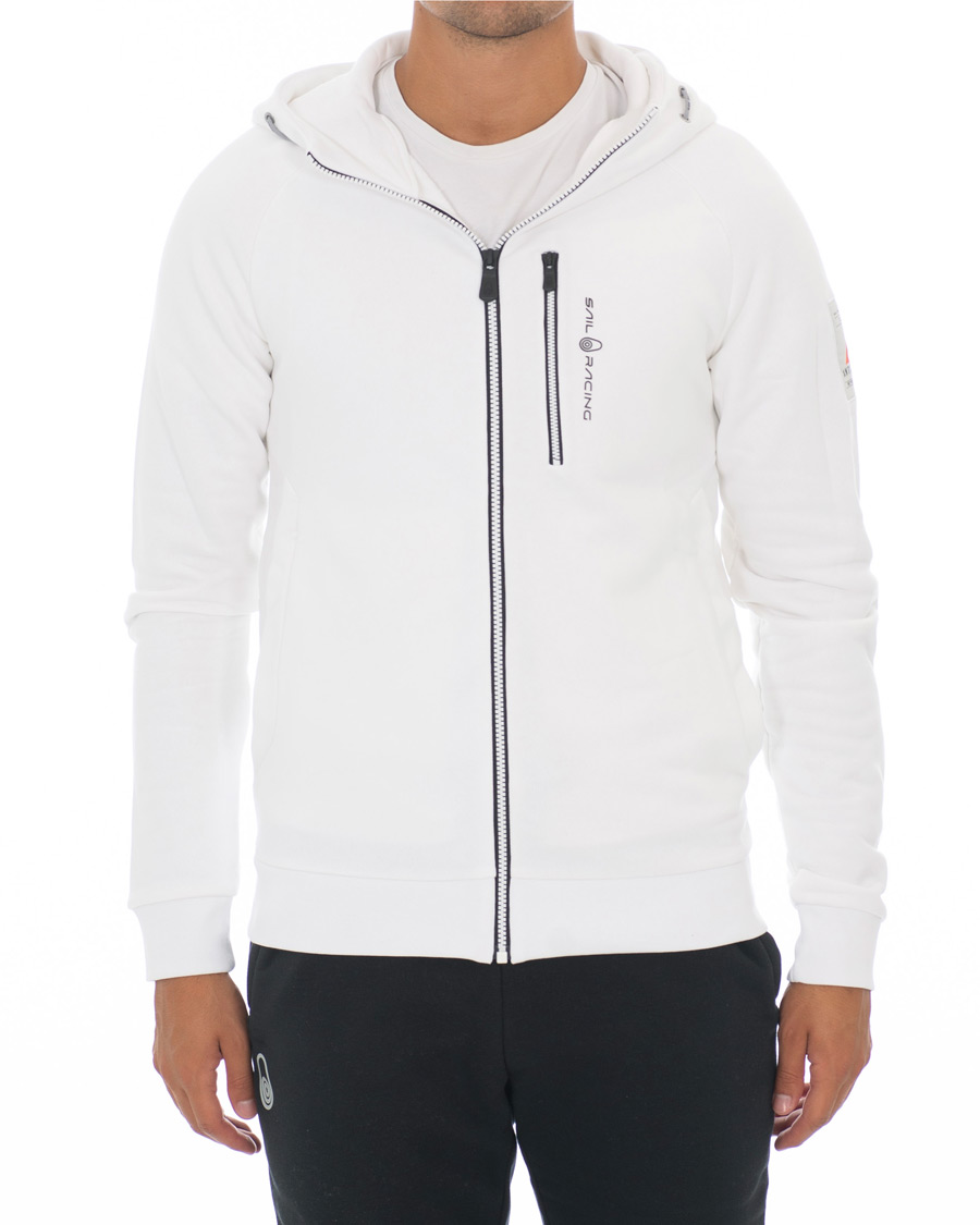 Herr | Tröjor | Sail Racing | Antarctica Full Zip Hoodie White
