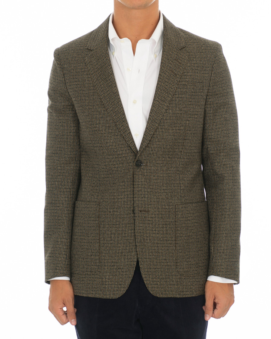 Herr | Kavajer | Tiger of Sweden | Josef Checked Wool Blazer Brown