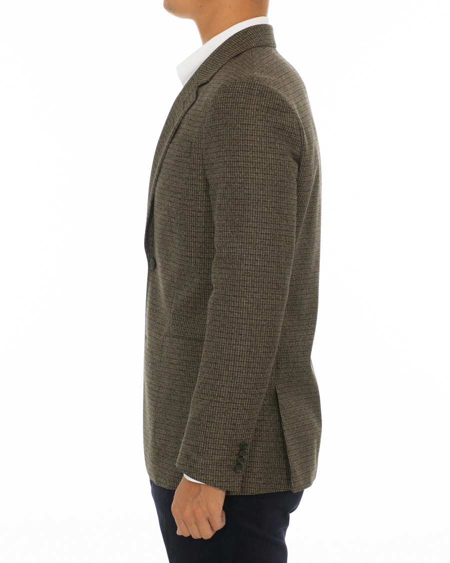 Herr | Kavajer | Tiger of Sweden | Josef Checked Wool Blazer Brown