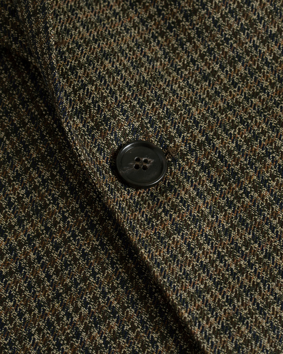 Herr | Kavajer | Tiger of Sweden | Josef Checked Wool Blazer Brown