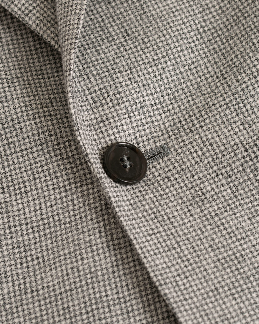 Herr | Kavajer | Tiger of Sweden | Jamot Houndstooth Brushed Wool Suit Blazer Grey