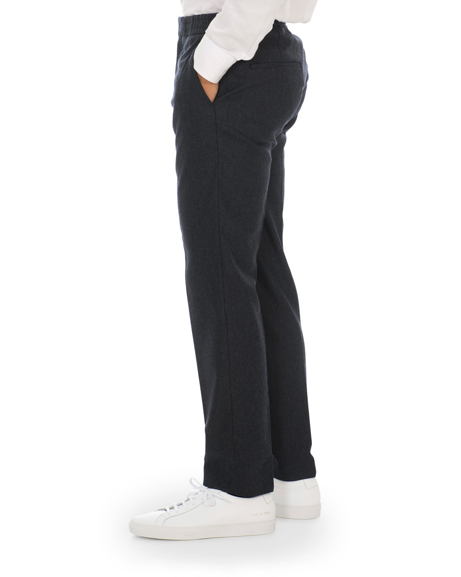 Herr | Byxor | Tiger of Sweden | Tavin Draw String Trousers Navy